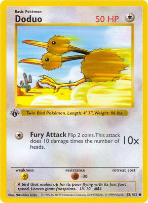 Doduo #048/102 — stock