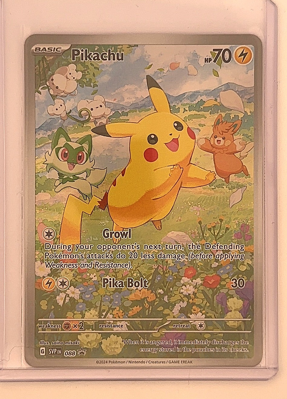 Pikachu - 088 #088 — front