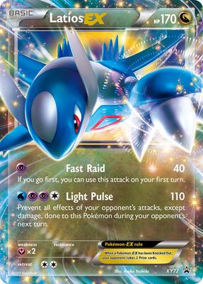 Latios EX #XY72 — stock