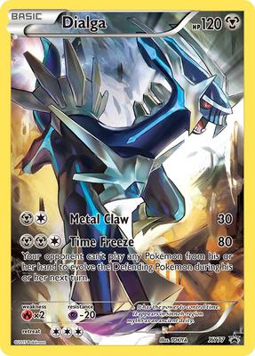 Dialga (Full Art Promo) #XY77 — stock