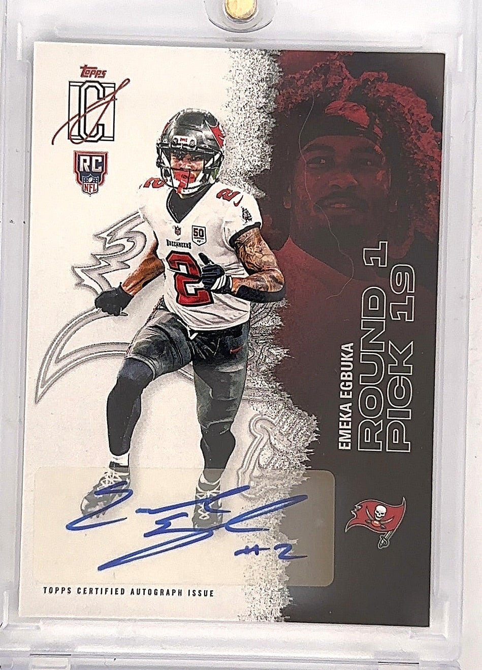 2025 Topps Signature Class Emeka Egbuka [Autograph] #105 — front