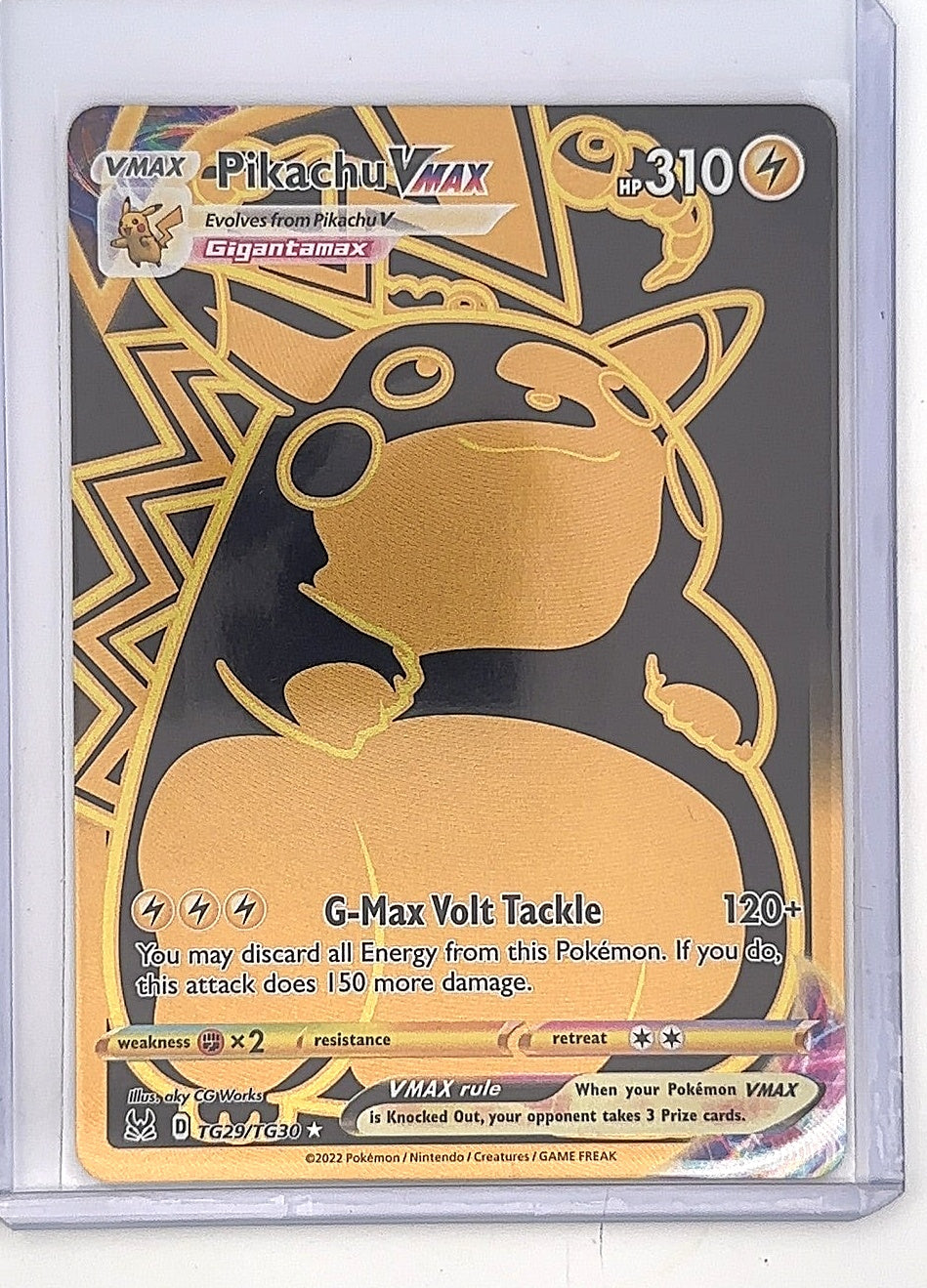 Pikachu VMAX (Secret) #TG29/TG30 — front