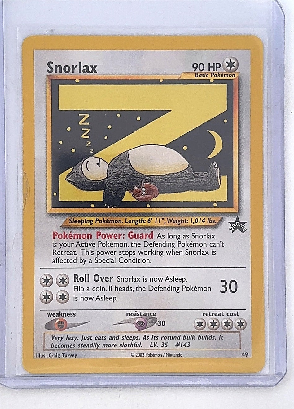 Snorlax #49/53 — front