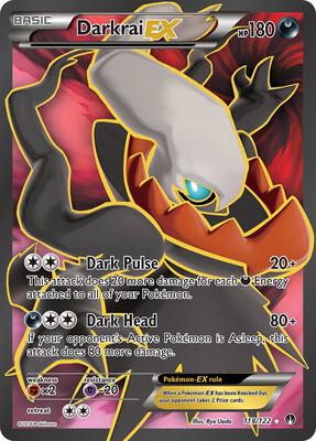 Darkrai EX (Full Art) #118/122 — stock