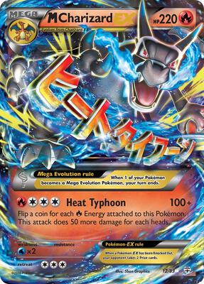 M Charizard EX #12/83 — stock