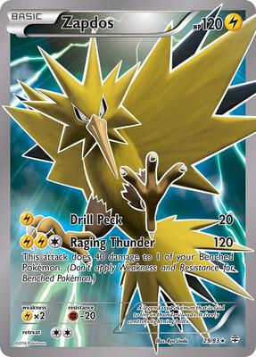 Zapdos #29/83 — stock