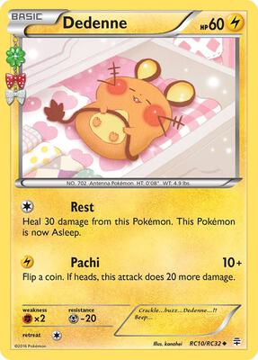 Dedenne #RC10/RC32 — stock