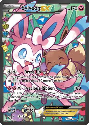Sylveon EX (Full Art) #RC32/RC32 — stock