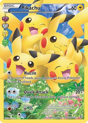 Pikachu (Full Art) #RC29/RC32 — stock