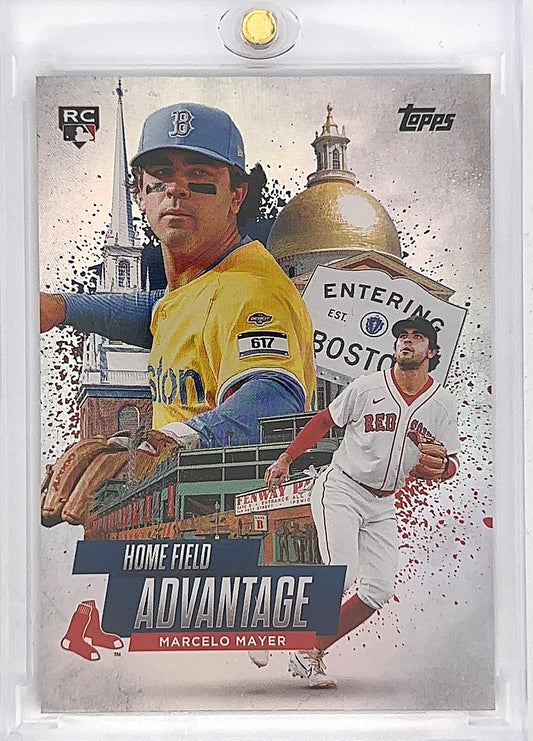 2025 Topps Update Homefield Advantage Marcelo Mayer #HA-47 — front