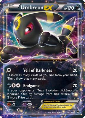 Umbreon EX #55/124 — stock