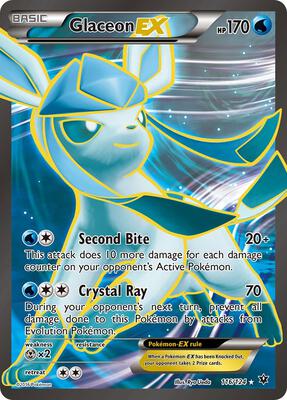 Glaceon EX (Full Art) XY - Fates Collide #116/124 — stock