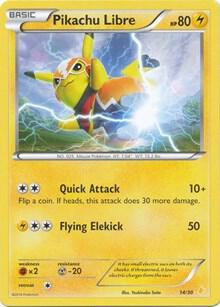 Pikachu Libre (14 - Non-Holo) #14/30 — stock