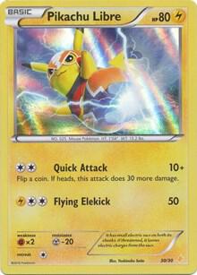 Pikachu Libre (30 - Holo) #30/30 — stock