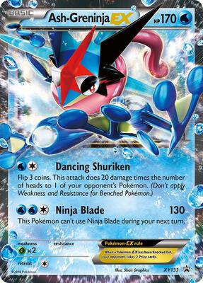 Ash-Greninja EX - XY133 #XY133 — stock