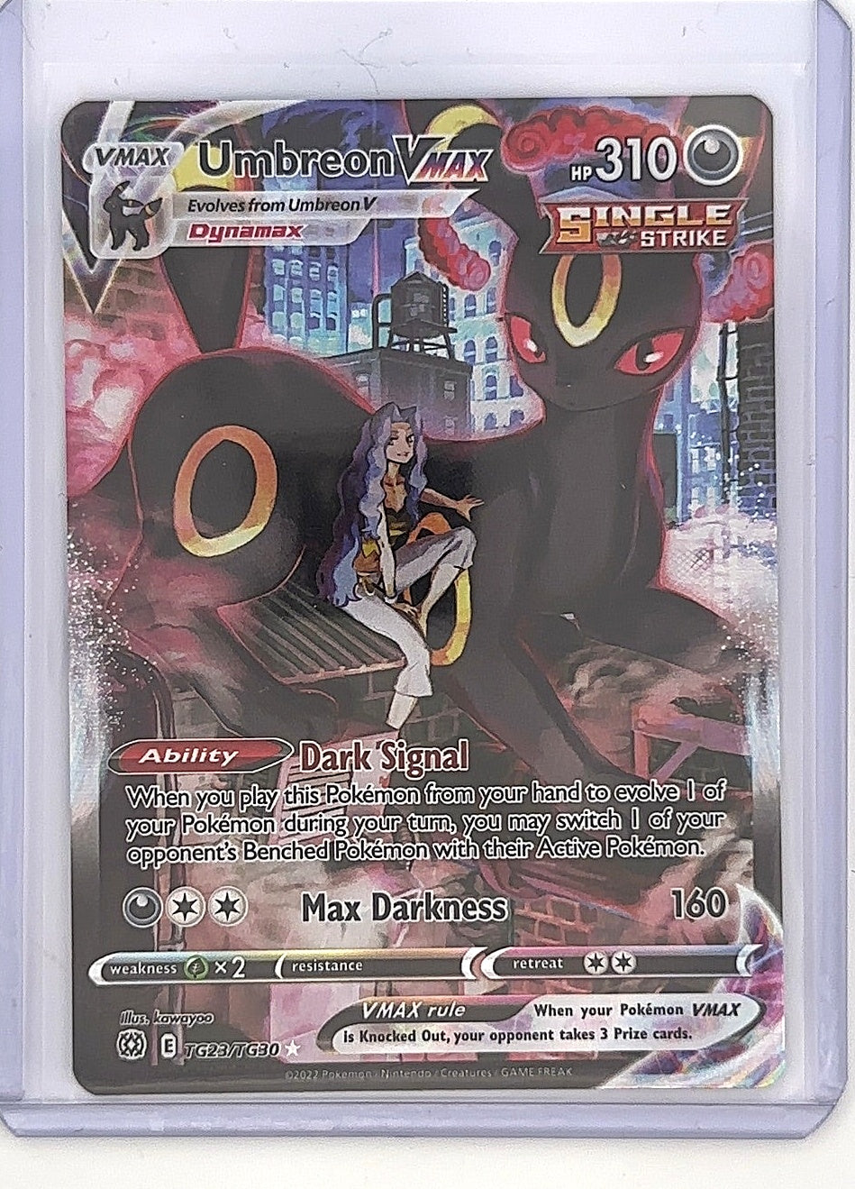 Umbreon VMAX #TG23/TG30 — front