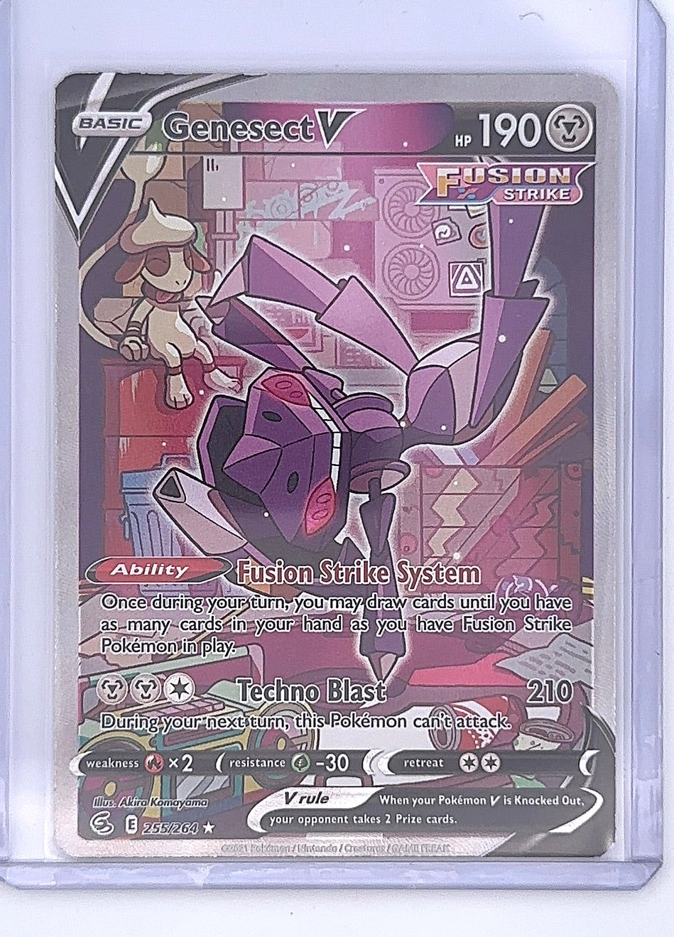 Genesect V (Alternate Full Art) #255/264 — front