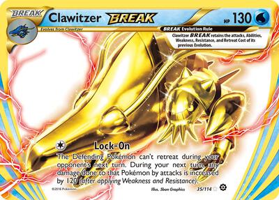 Clawitzer BREAK #35/114 — stock