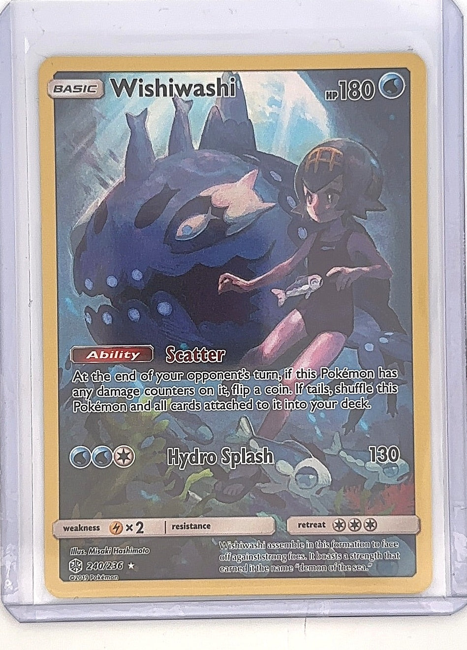 Wishiwashi (Secret) #240/236 — front