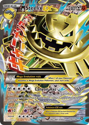 M Steelix EX (Full Art) #109/114 — stock
