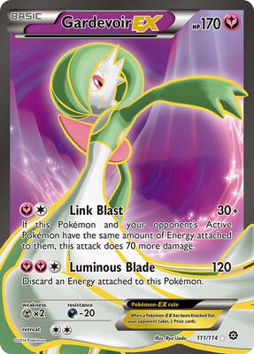 Gardevoir EX (Full Art) #111/114 — stock