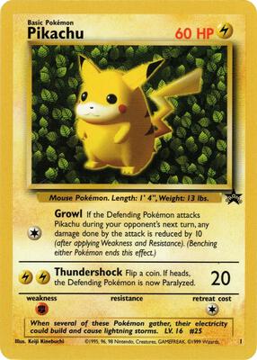 Pikachu (1) #01/53 — stock