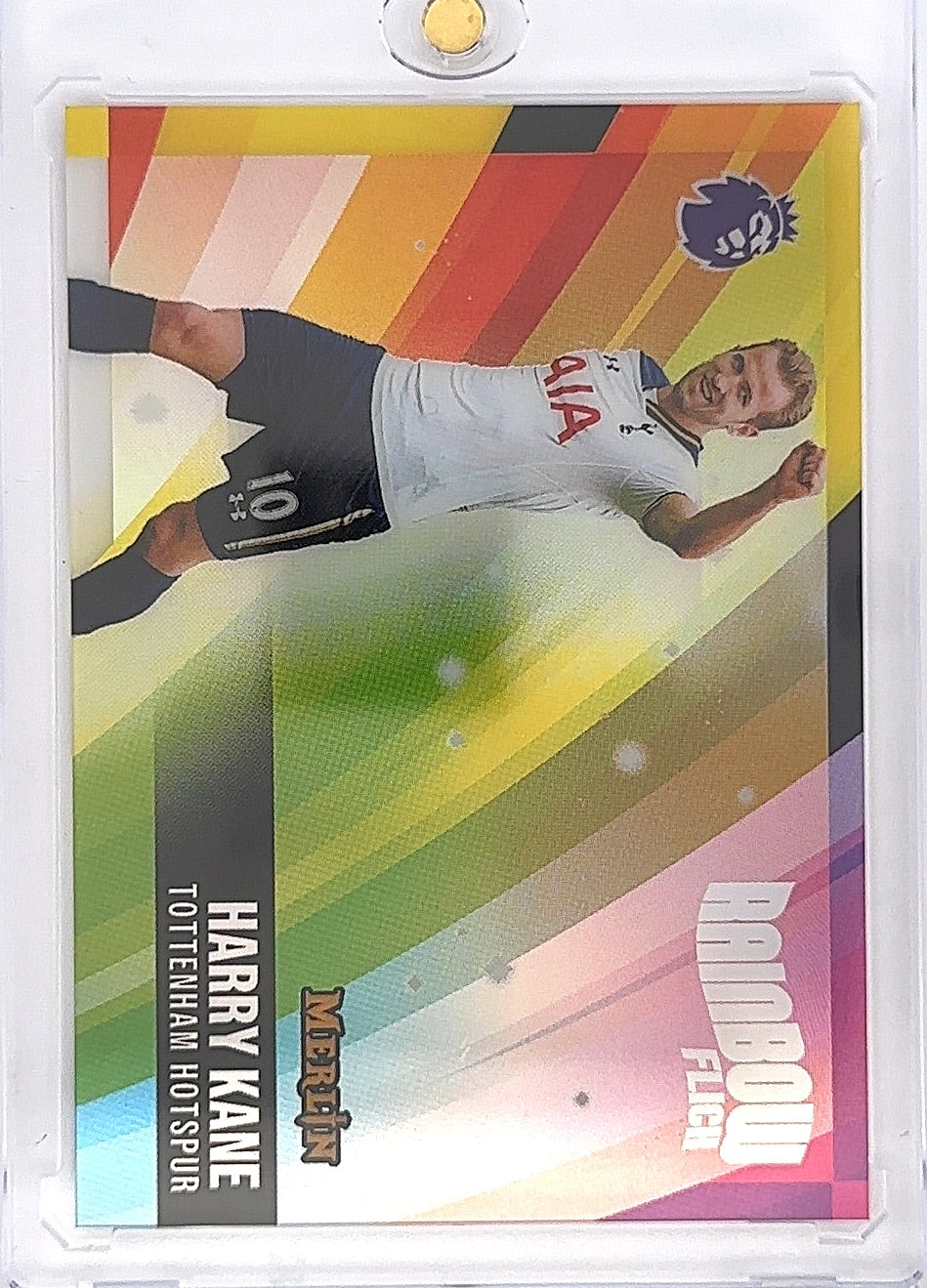 2026 Topps Premier League Merlin Rainbow Flick Insert Harry Kane #RB-21 — front
