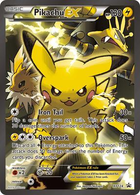 Pikachu EX - XY124 #XY124 — stock