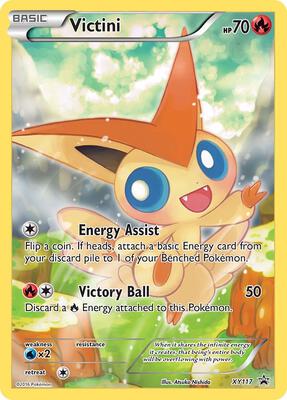 Victini - XY117 #XY117 — stock