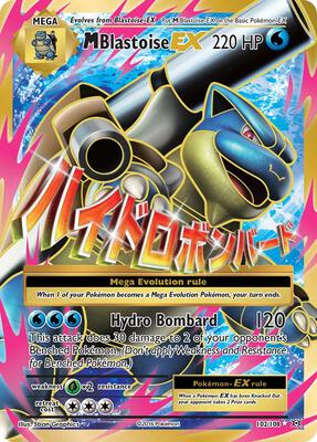 M Blastoise EX (Full Art) #102/108 — stock