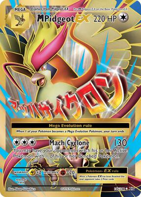 M Pidgeot EX (Full Art) #105/108 — stock