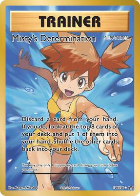 Misty's Determination (Full Art) #108/108 — stock