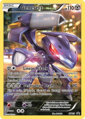 Genesect #XY119 — stock