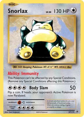 Snorlax - XY179 #XY179 — stock