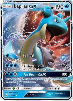 Lapras GX #35/149 — stock