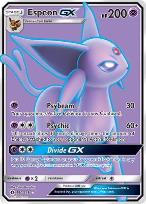 Espeon GX (Full Art) #140/149 — stock