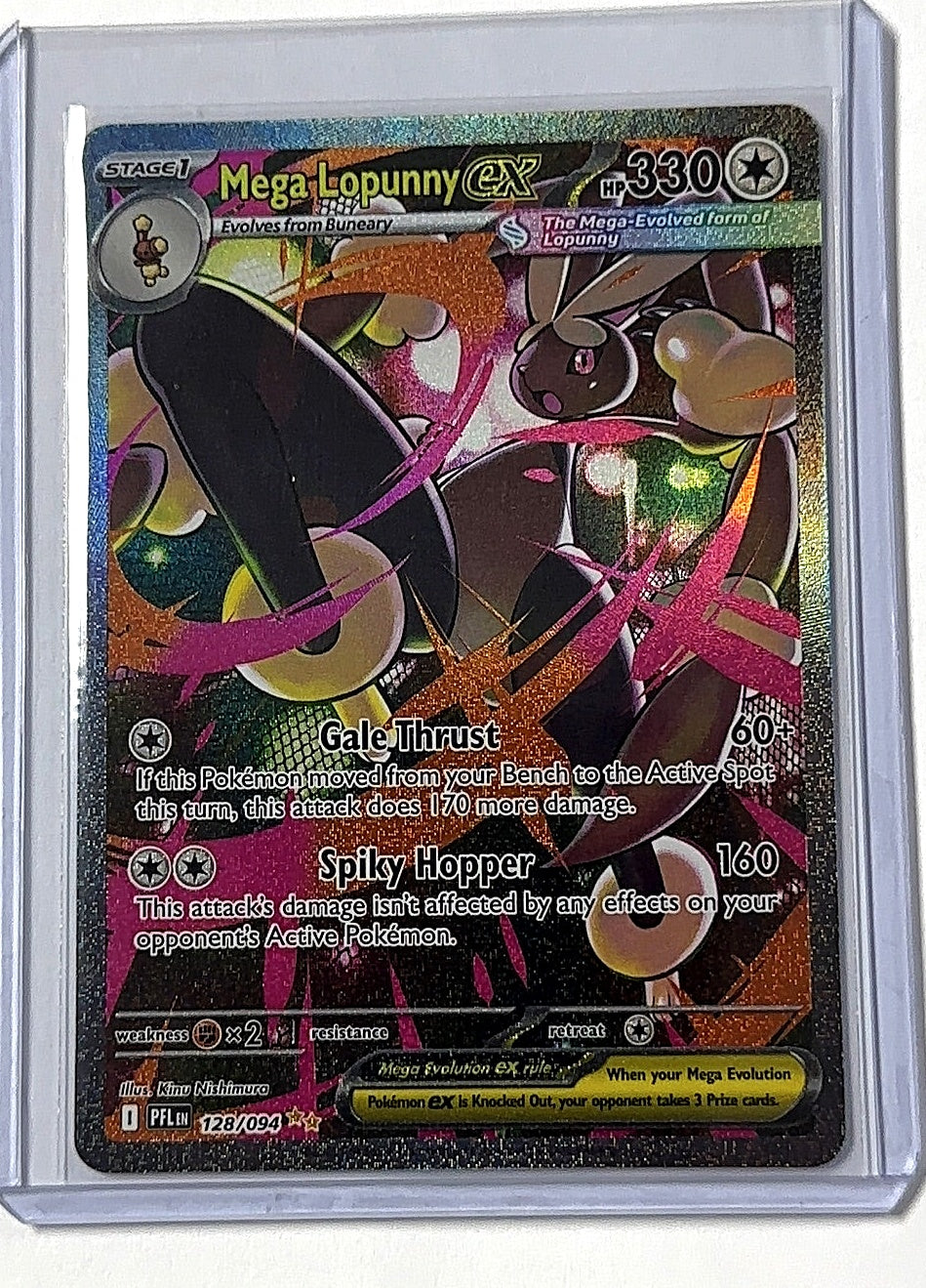 Mega Lopunny ex - 128/094 #128/094 — front
