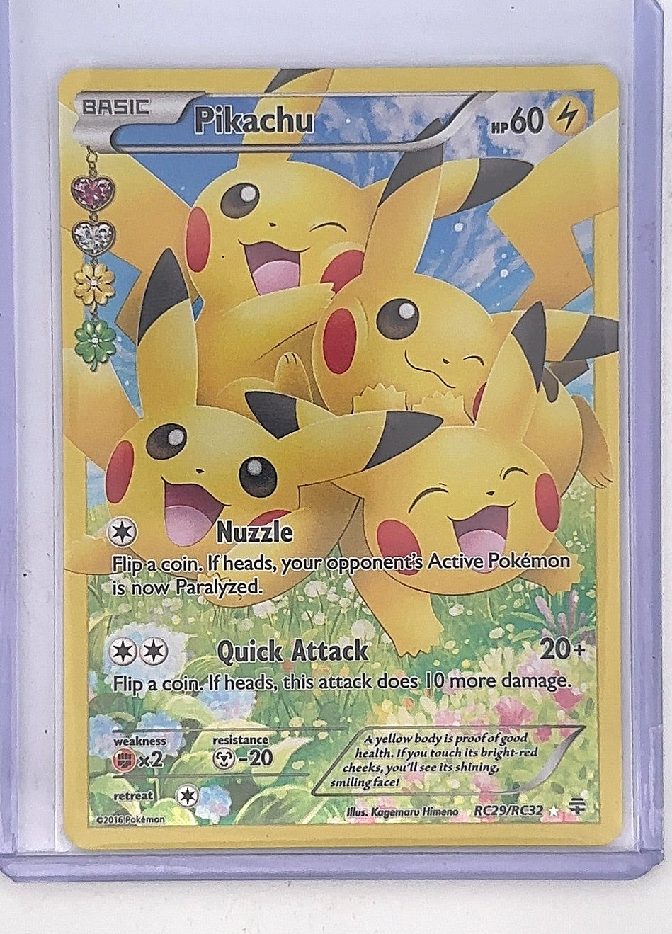 Pikachu (Full Art) #RC29/RC32 — front
