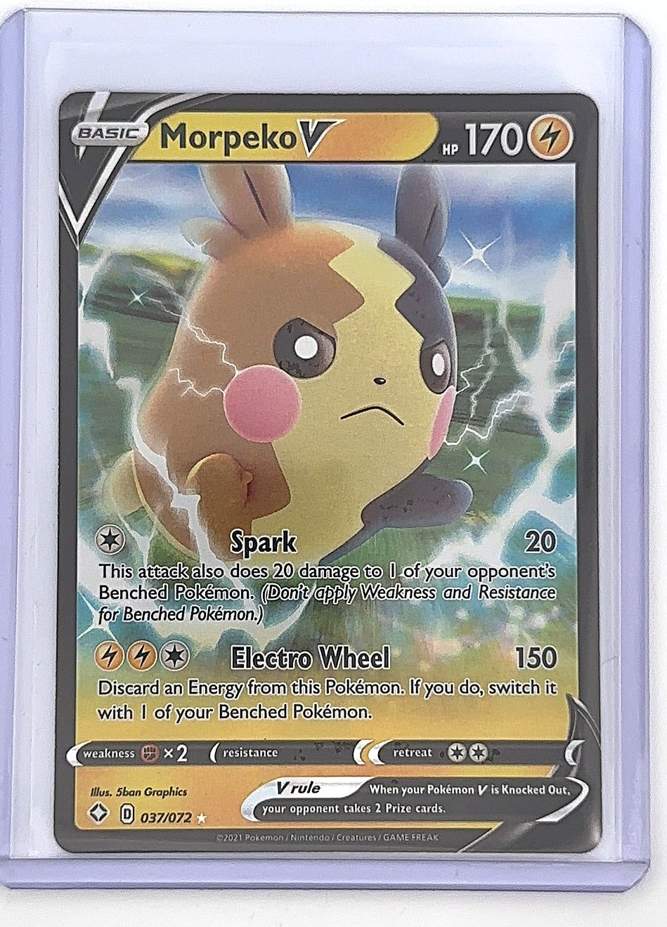 Morpeko V #037/072 — front