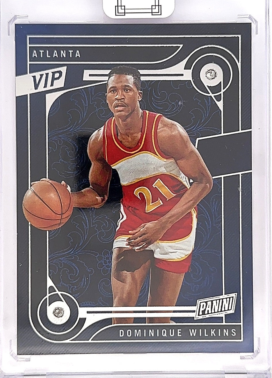 2026 Panini National Dual Diamond Dominique Wilkins #DW 1/1 — front