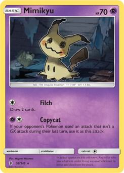 Mimikyu - 58/145 (SM Guardians Rising) #058/145 — stock