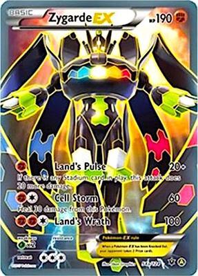 Zygarde EX - 54a/124 #054a/124 — stock