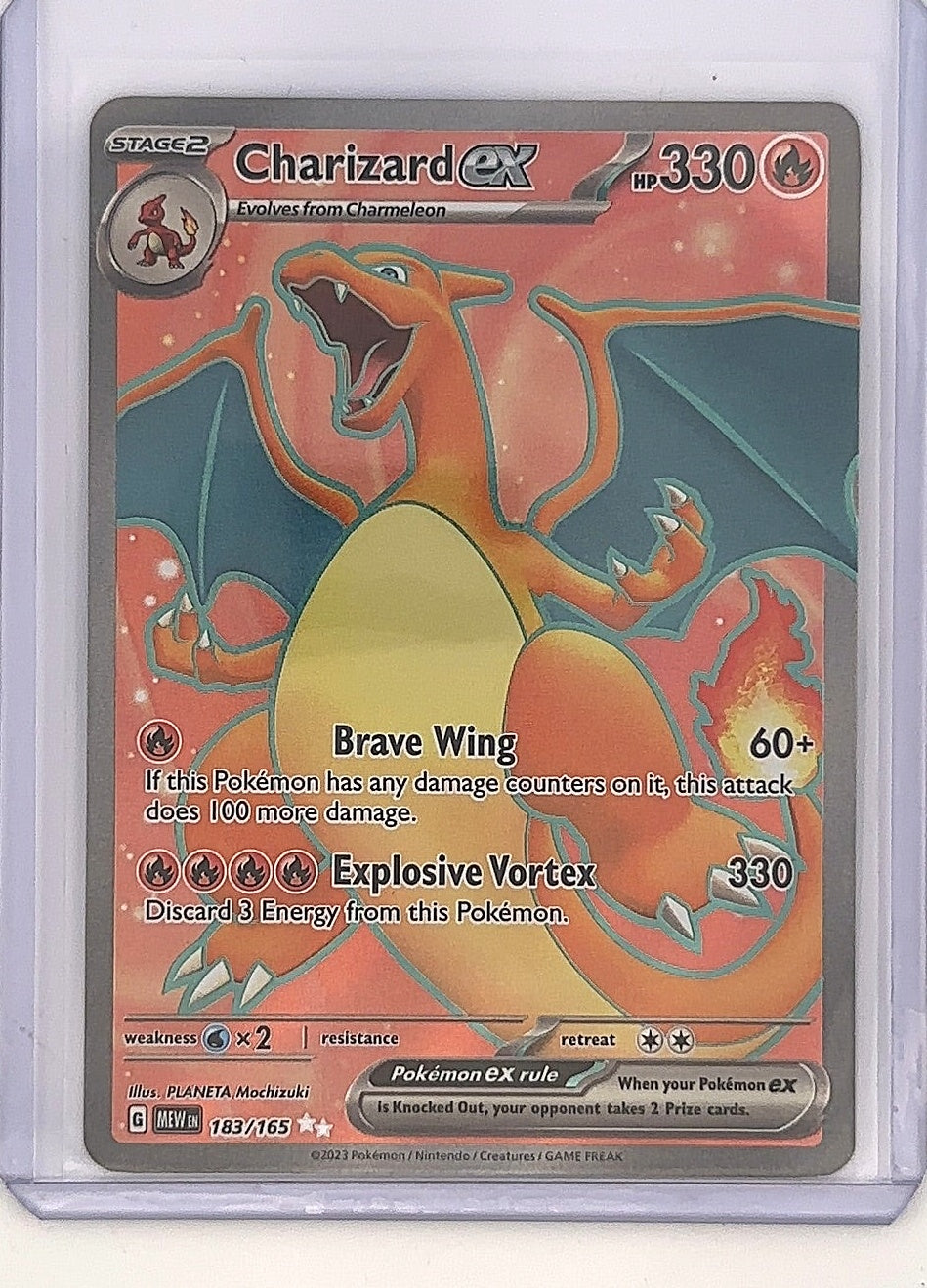 Charizard ex - 183/165 #183/165 — front