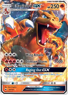 Charizard GX #20/147 PSA MINT 9 — stock
