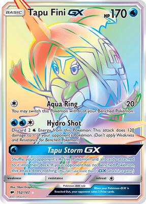 Tapu Fini GX (Secret) #152/147 — stock