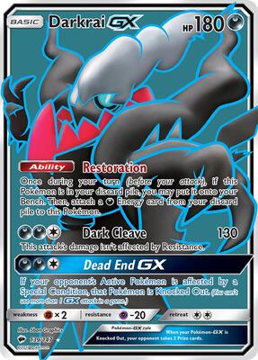 Darkrai GX (Full Art) #139/147 — stock