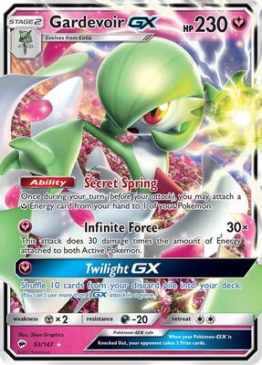 Gardevoir GX #93/147 — stock