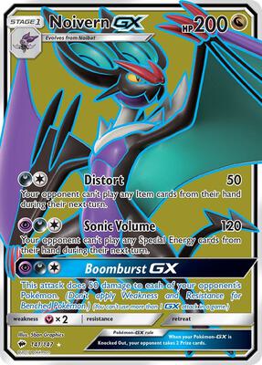 Noivern GX (Full Art) #141/147 — stock