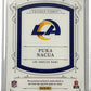 2025 Panini National Treasures Framed Fabric Puka Nacua /49 — back