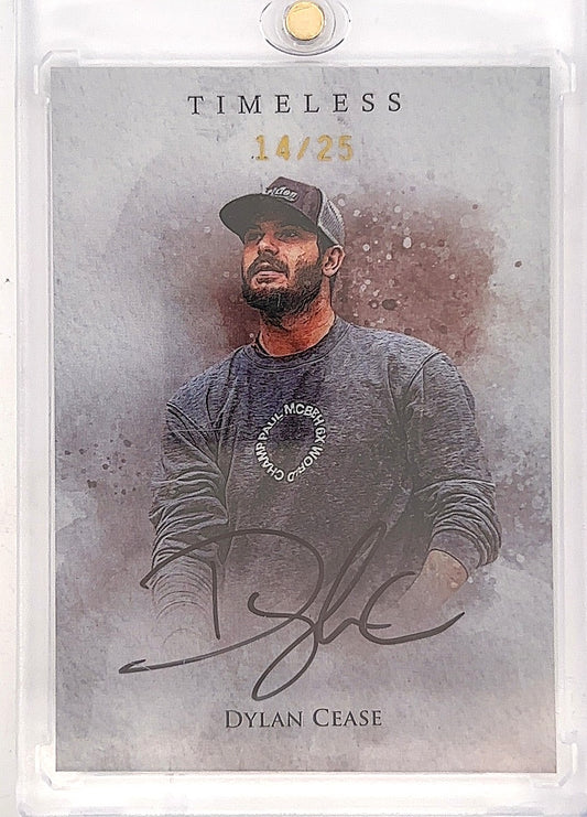 Dylan Cease Timeless 14/25 Autograph — front